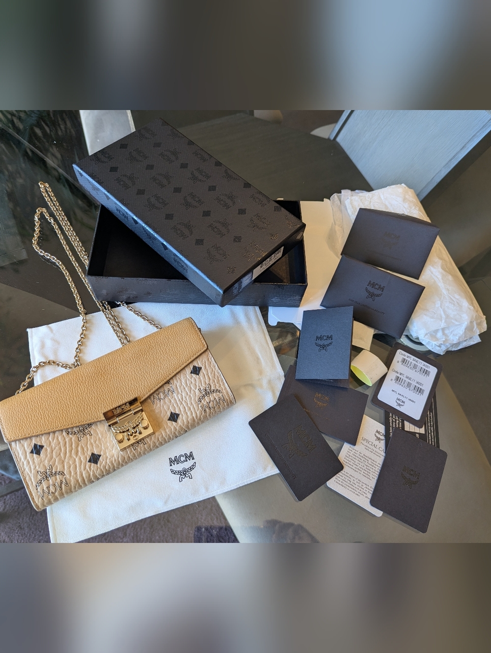 MCM Crossbody Wallet - Picture 3 of 16
